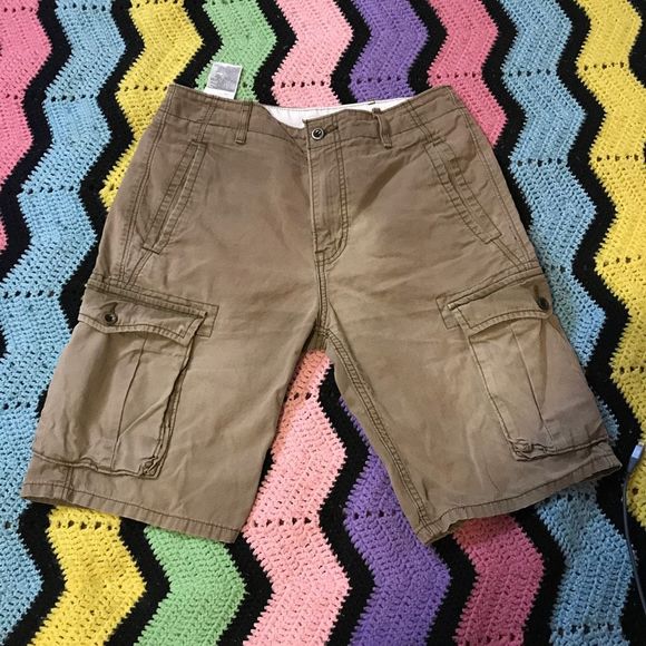 Levi's | Shorts | Levi Strauss Co Mens Carrier Cargo Shorts In Khaki Size  29 | Poshmark